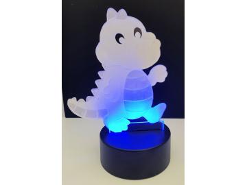 LED Nachtlicht Dino Tischlampe Nachtlampe Kinderzimmer USB Geschenk Dekor