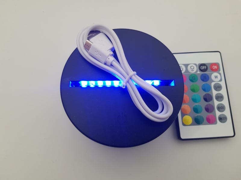 LED Bild Adler Tischlampe Nachtlampe Kinderzimmer USB Geschenk Dekor