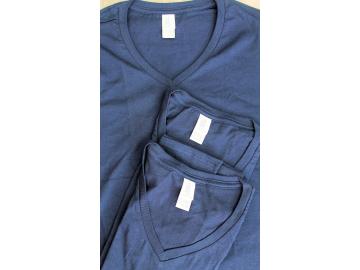 3 x Gildan Lady´s T-Shirt S Navy Baumwolle Deluxe Softstyle Ring Spun