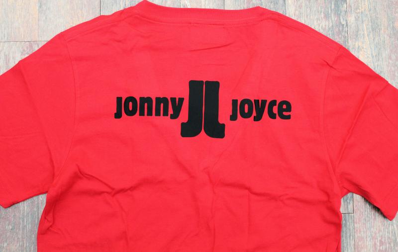 T-Shirt Rot tiefer Ausschnitt Jonny Joyce