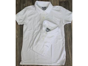 2 x Gildan Lady´s Dryblend Pique Poloshirt S Weiß