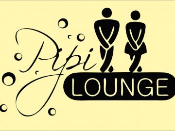 Pipi Lounge auf A4 Blatt