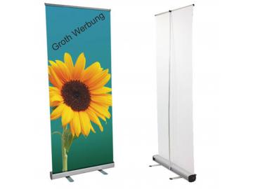 Roll-Up Display 2000 x 850 mm inkl. Tasche ohne Druck