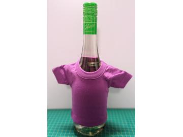 Flaschenshirt Minishirt Lila inkl. Wunschdruck auch für Vereine