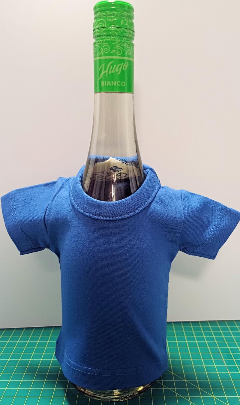 Flaschenshirt Minishirt Royal inkl. Wunschdruck auch für Vereine