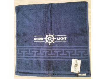 Handtuch 50 x 100 cm mit Stickerei Nordlicht