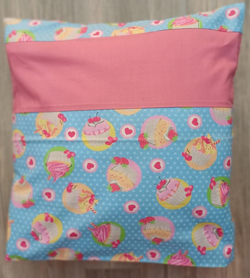 Kissen Muffins mit Füllung 40 x 40 cm