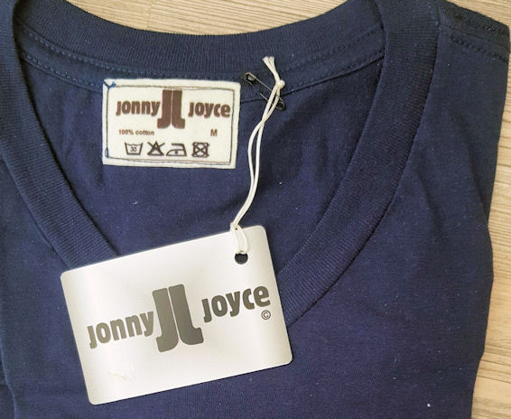 T-Shirt Lady´s Blau Jonny Joyce