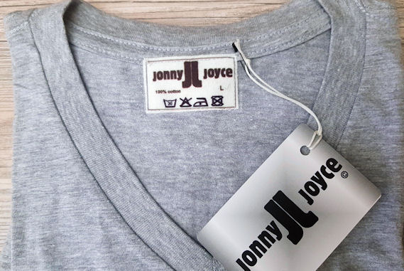 T-Shirt Grau Jonny Joyce