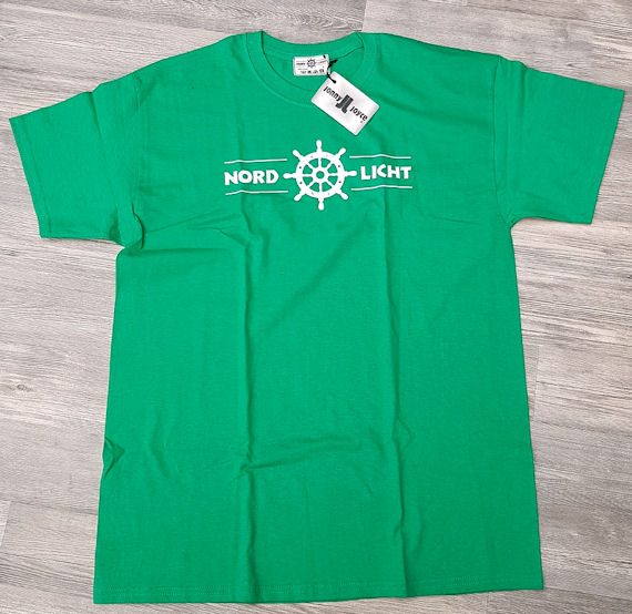 T-Shirt Grün Nordlicht