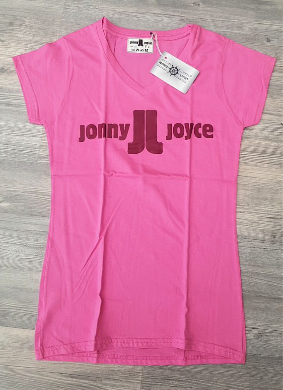 T-Shirt Lady Pink Jonny Joyce