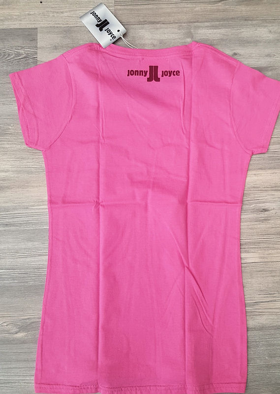 T-Shirt Lady Pink Jonny Joyce