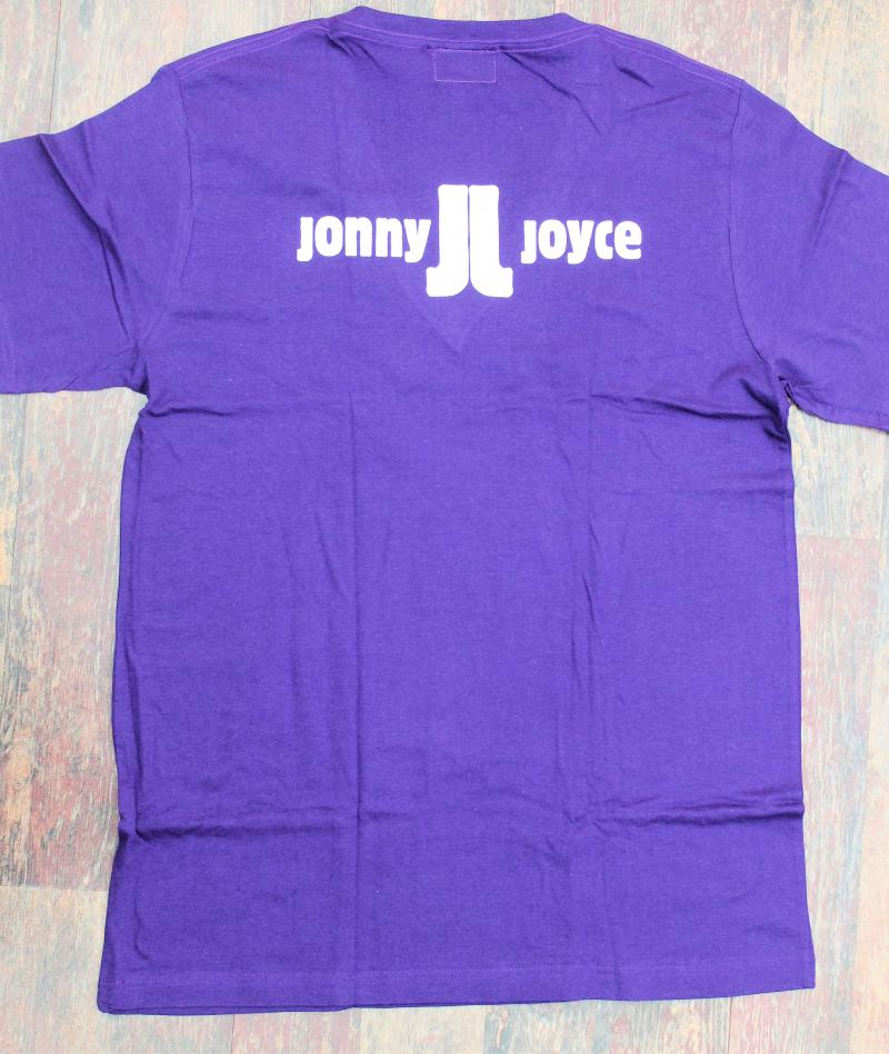 T-Shirt Lila tiefer Ausschnitt Jonny Joyce
